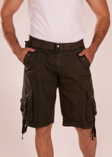 The Classic Cargo Shorts Solid Charcoal