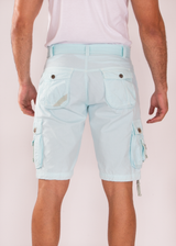 The Classic Cargo Shorts Solid Soft Mint