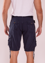 The Classic Cargo Shorts Solid Navy