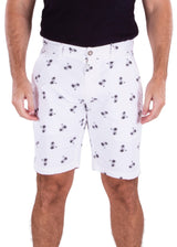 Men's Palm Trees Shorts White