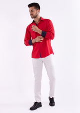 Performance Fit Long Sleeve Dress Shirt