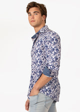 Paisley Long Sleeve Dress Shirt