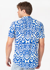 Abstract Short Sleeve Dress Shirt