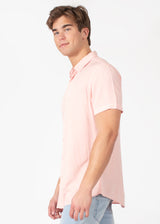 Solid Short Sleeve Dress Shirt