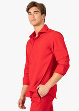 Essential Button Up Long Sleeve Dress Shirt