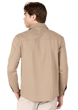 Modern Gent  - Men's Stretch Overshirt