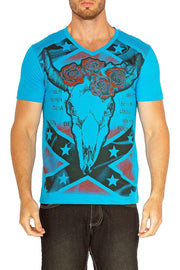 BESPOKE SPORT - Turquoise Mens T Shirt - 161505 - www.nxbxmjqx.top