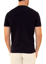 Men's Essentials Cotton V-Neck Solid Navy