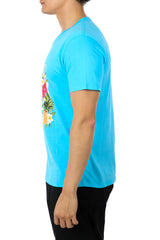 Summer Graphic Tee Aqua