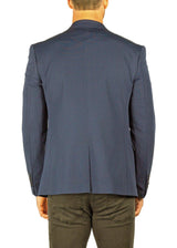 BESPOKE - Navy Embroidered Patch Evening Blazer - 174111 - www.nxbxmjqx.top