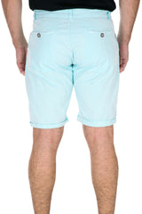 Men's Essentials Cotton Shorts Solid Turquoise