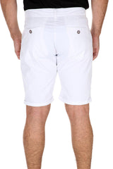 Men's Essentials Cotton Shorts Solid White