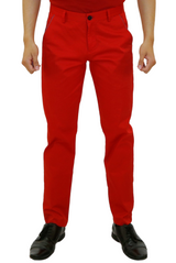 Men's Essentials Dress Pants Red