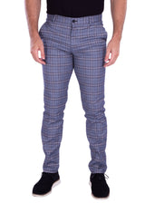 Men's Plaid Dress Pants Multi Grey