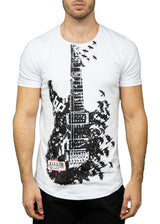 Free Bird Graphic Tee White