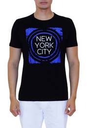 New York City Graphic Tee Black