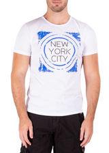 New York City Graphic Tee White