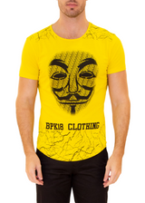 V For Vendetta Graphic Tee Yellow