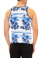 Vitamin Sea Graphic Tank Blue